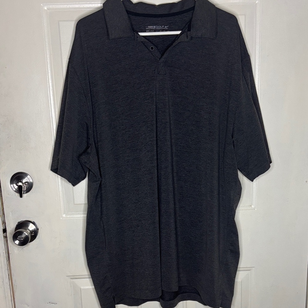 Nike Men's Charcoal Polo Shirt